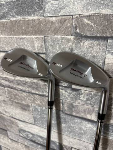 ●美品●マスダゴルフ Studio Wedge M425 ニッケルクロムメッキ 52(AW) 58(SW) 2本セット●ダイナミックゴールドS200
