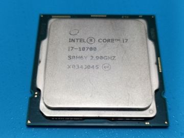 (BIOSで確認済み) CPU Intel Core i7 10700(第10世代) 2.90GHz/Max4.80GH No.15