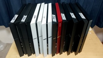 簡易動作確認済 SONY PlayStation4 PS4 CUH-1000A 1100A 1200A FW9.00以下 FW11.00以下 本体のみ　まとめて8台
