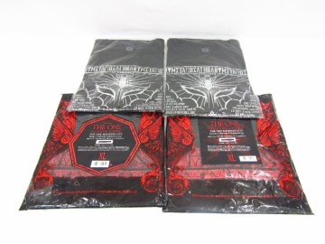 BABYMETAL ベイビーメタル Tシャツ 2017年THE ONE BAPTISM 4枚まとめ売り XLサイズ 中古品★6881