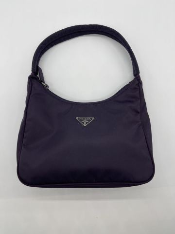 【正規品】PRADA プラダ ナイロン ハンドバッグ パープル系