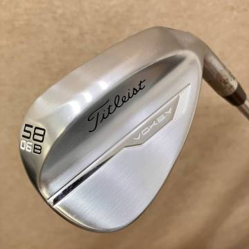 Titleist　タイトリスト　ウェッジ　VOKEY FORGED　2021　58/06B　ライ角調整仕様　日本シャフト　BV 105　スチールシャフト