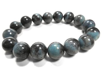 レア品g220円★【トロレアイト】☆天然石ブレスレットM★12.5mm 定価1.1万円
