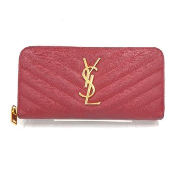 Yves Saint Laurent　イヴサンローラン　財布　長財布　HPP358094・0318　ラウンドファスナー【DHAG4032】