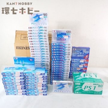 0QD9◆新品未開封 AXIA PS-1 PS1 120 他 カセットテープ ノーマルポジション 大量セット まとめ/未使用 まとめて アクシア 本 送:-/100