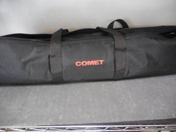 COMET LS-3 ライトスタンド 2本　撮影用傘　3本おまけ　キャリングケース入り