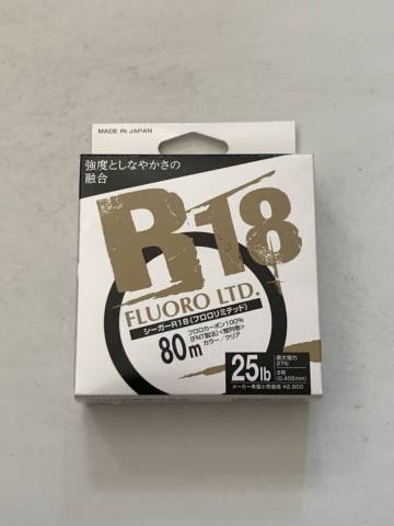 クレハ【シーガーR18フロロリミテッド　25lb　80m】