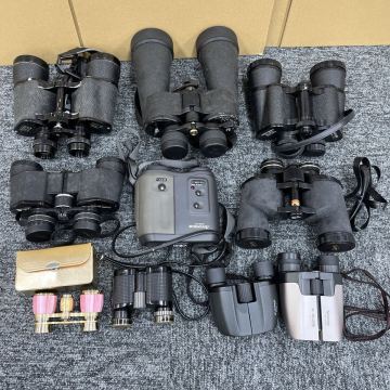 ☆ 双眼鏡 10点まとめて Nikon Canon OMEGA MINOLTA 他 動作未確認 現状品 ジャンク TK3337