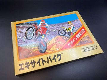 【極美品】エキサイトバイク EXCITE BIKE ファミコン ソフト FC 任天堂 ニンテンドー Nintendo