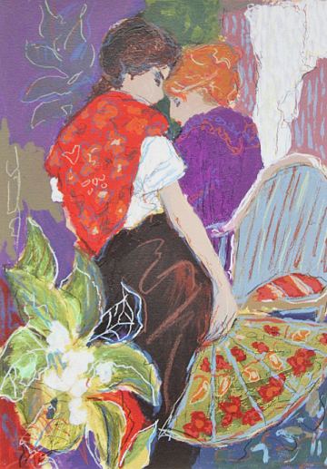 ■ロイ・フェアチャイルド（Roy Fairchild） 【INTIMACY I】 galleryおに工房取扱い リトグラフ 直筆サイン エディション有り