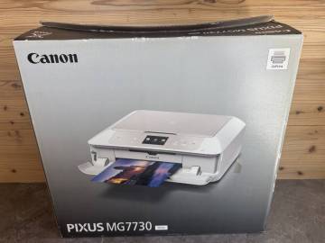 ☆未使用品☆Canon キヤノン☆インクジェットプリンター複合機☆PIXUS ピクサス MG7730 WH ホワイト☆インクカートリッジなし☆