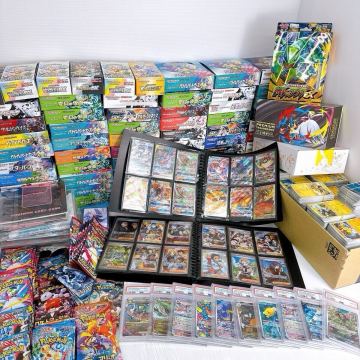 ポケモンカード 総重量50キロ前後１円スタート まとめ売り 引退品 ポケカ AR SR トレーナーズ 絶版 パック PSA コレクションなど★