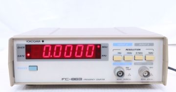 YOKOGAWA測定器　 FC-863　周波数カウンター　10KHz～1.3GHz　