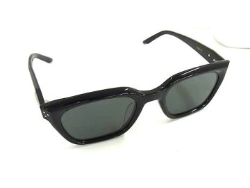 1円 ■極美品■ GENTLE MONSTER ジェントルモンスター HOVO-01 サングラス 眼鏡 メガネ メンズ レディース ブラック系 FR1486