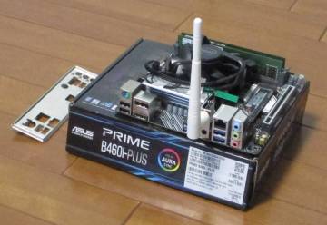 Win11搭載ケースに入れればパソコンに・ASUS [PRIME H460I-PLUS] M.2 SSD 500Gb・i5-10400・メモリ 16GB（簡易動作確認済み）