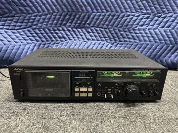 Aurex オーレックス PC-X88AD カセットデッキ オーディオ 音響機器 ステレオカセットデッキ 通電確認済み