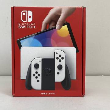 03w19294 【1円～】 ニンテンドースイッチ 有機ELモデル ホワイト [中古] SWITCH 任天堂