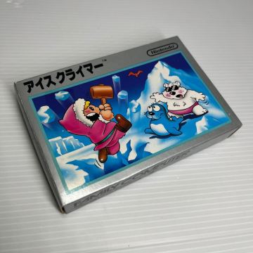 【準美品・1円スタート】 ファミコンソフト アイスクライマー FC