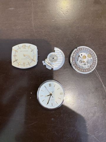 A809 ブルガリ ムーブメント 自動巻 メンズ ジャンク BVLGARI 部品 パーツ 3点セット