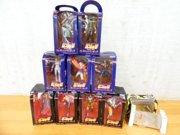 (S)(KO-04)未開封 セガ プライズ品 北斗の拳 コレクションフィギュア 9体セット おまけ付き まとめて 海洋堂 ケン/トキ/シンなど ＠100(7)
