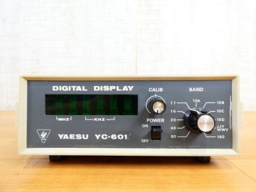 (MM-20) YAESU ヤエス 八重洲無線 YC-601 デジタル周波数カウンター アマチュア無線 ※通電OK 動作未確認＠80(8)
