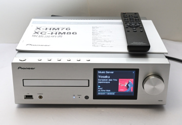 パイオニア Pioneer XC-HM86 ネットワークCDレシーバー　リモコン　取説付　動作良好　美品