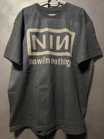 NINE INCH NAILS _ I'm Nothing Now T_shirts XL タグ無 ナイン・インチ・ネイルズ 