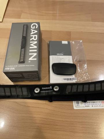 GARMIN ガーミン HRM-DUAL ハートレートセンサー 
