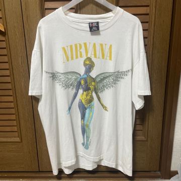 NIRVANA IN UTERO XL Tシャツ ニルヴァーナ ヴィンテージ VINTAGE 90s