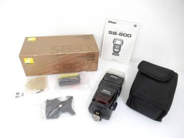 【Nikon/ニコン】未②70//箱付 SB-800 スピードライト