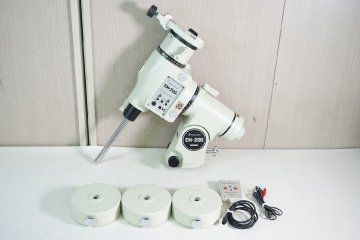 [NZ][H5469517S] 高橋製作所 タカハシ EM-200B 赤道儀 コントローラー/ウェイトｘ3等付き 天体望遠鏡 部品