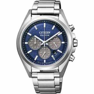 1円スタート 極美品 定価55,000円■シチズン アテッサ CA4390-55L □ソーラー、チタニウム、サファイアガラス、クロノグラフ、10気圧防水