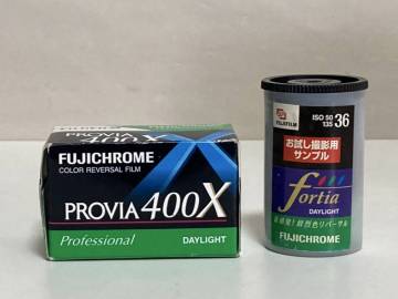 FUJIFILM PROVIA 400X FUJICHROME 36枚撮 135フィルム カラーリバーサルフィルム プロフェッショナル / fortia フィルム 2本セット