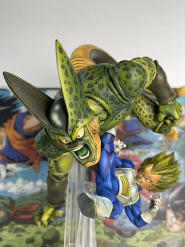 ドラゴンボール ベジータ セル フィギュア リペイント 一番くじ figure
