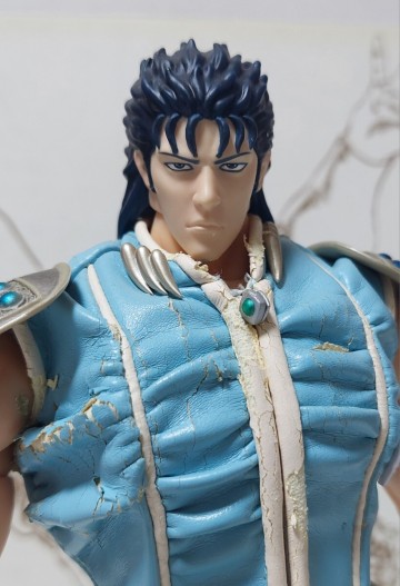 メディコム・トイ【RAH 】1/6フィギュア 北斗の拳 レイ 服の経年劣化 リアルアクションヒーローズ