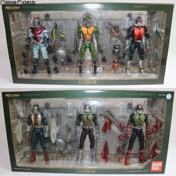 新品未開封　S.I.C 仮面ライダー６人の改造人間セット