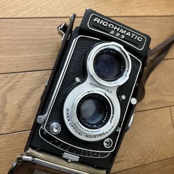 二眼レフカメラ　リコーマティック　225 RICOHMATIC 225 リコーフレックス　ricohflex Ricoh リコー　 二眼レフ フィルムカメラ