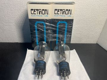 CETRON 300B TUBE/ セトロン 300B真空管 元箱付/ U.S.A *2本セット(中古品) 