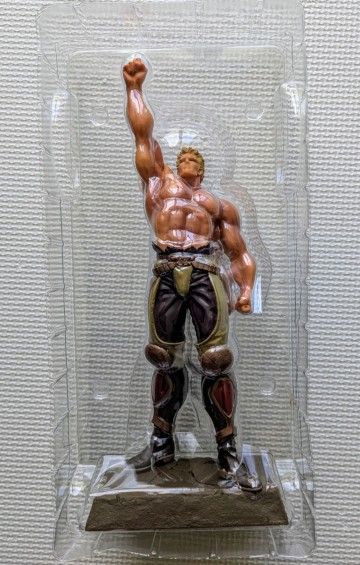 値下げ　北斗の拳　ラオウ　フィギュア未開封箱付属、身長29cm　1円玉スタート