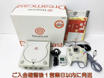 【1円】セガ ドリームキャスト 本体 セット SEGA Dreamcast HKT-3000 未検品ジャンク DC ドリキャス ソフト欠品 D06-015rm/G4