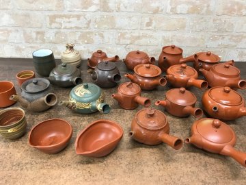 ☆中古品☆　常滑焼　とこなめ焼　まとめ売り　急須　湯呑茶碗　等