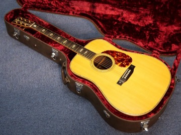 【美品 カスタムモデル】ASTURIAS アストリアス D.EMBLEM（MARTIN D-45 仕様）ハードケース ALL単板 日本製