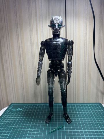 アンドロイド　超人　変身サイボーグ 当時物 旧タカラ タカラ ソフビ 人形 昭和 レトロ　サイボーグ　giジョー ミクロマン　超合金　