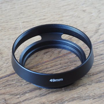 メタル　レンズフード　49mm　金属製