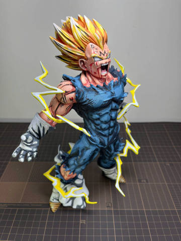 ドラゴンボールフィギュア　リペイント　ベジータ　0812