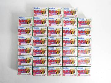 ZA1260/未開封 Konica 期限切れ フィルム 33本まとめセット 24 枚撮 POPEYE Super DD 100 コニカ ポパイ カメラ 保管品