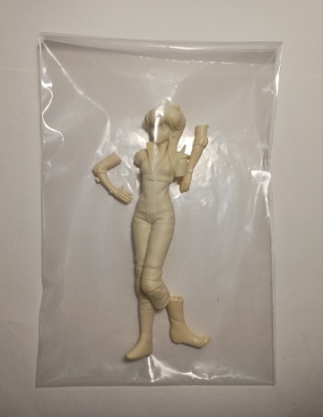 [未組立]3体セットバブルガムクライシスプリス1/10超音戦士 ボ ーグ マンアニス1/8 セーラームーン セーラーヴィーナス1/8ガレージキット