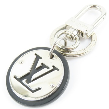201251★1円スタート★LOUIS VUITTON ルイヴィトン 美品 現行 LVカット キーリング バッグチャーム アクセサリー キーホルダー メタル