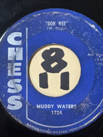 試聴 1959 MUDDY WATERS OOH WEE 両面傷あり 