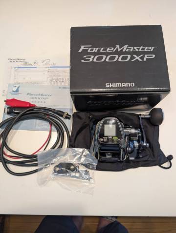 シマノ　17フォースマスター3000XP 1000円スタート